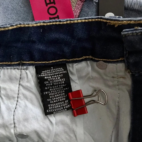 Dollhouse NWT Medium Wash High Rise Jeans Juniors/Women Various - Picture 7 of 8